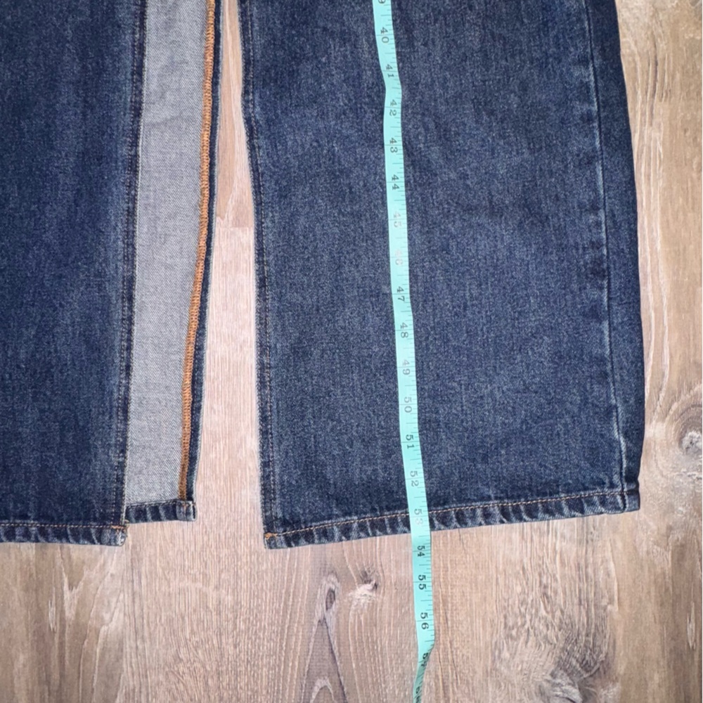 Fashion Nova medium blue wash Trench Coat floor length S NWT - Picture 15 of 15